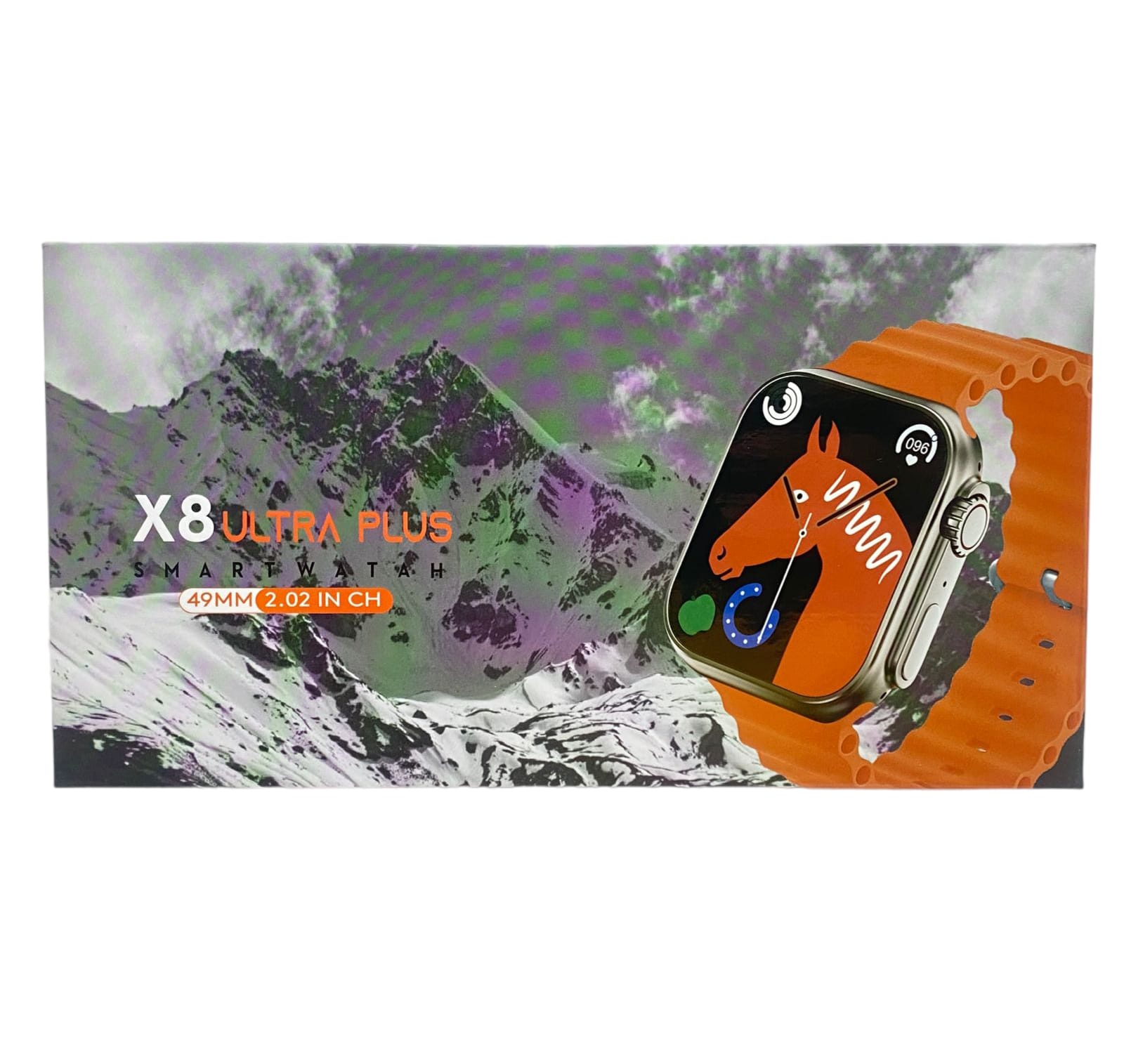 Reloj Smart Watch X8 Ultra Plus Naranja